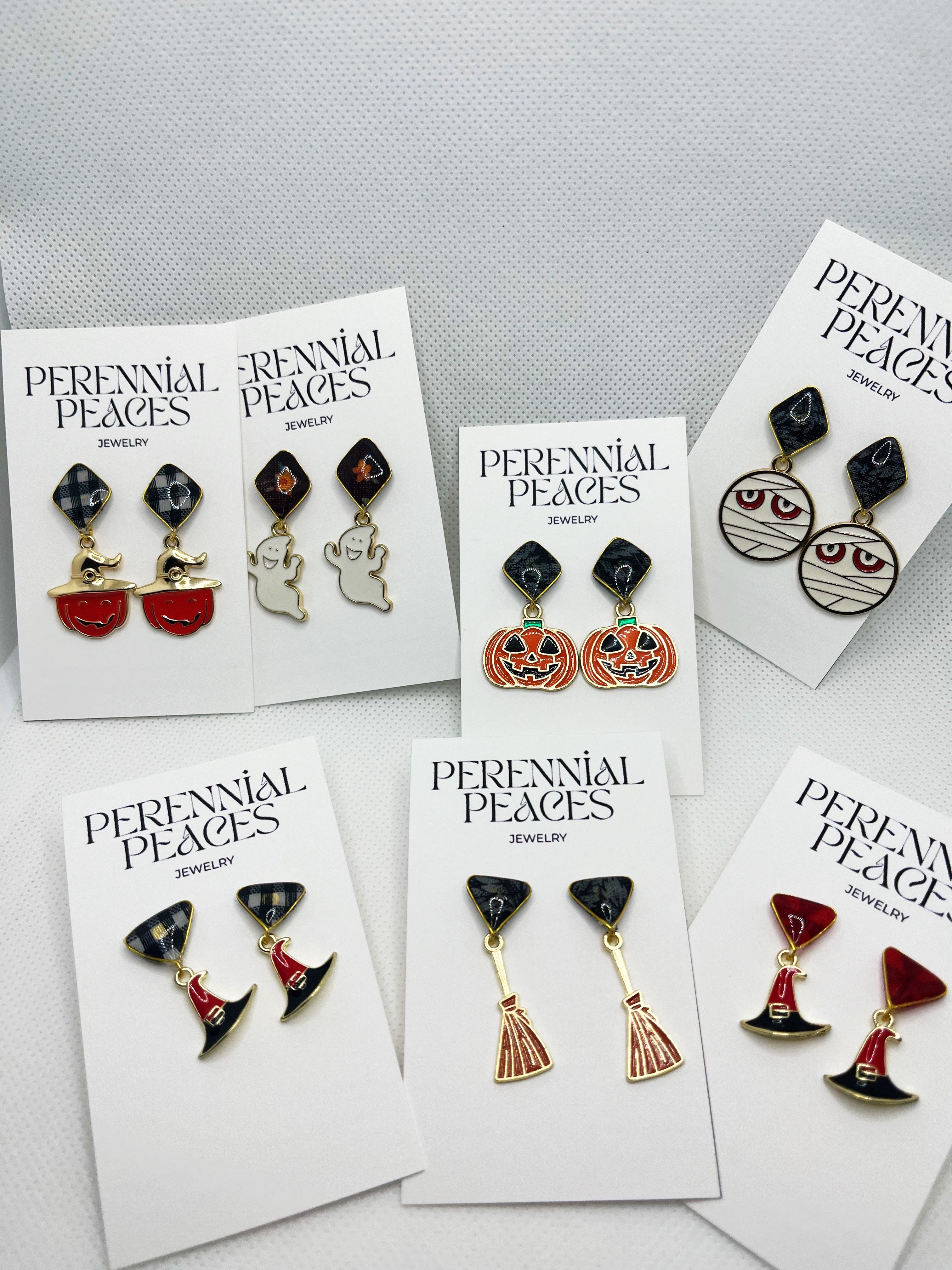 Mystery Halloween Textile Earrings *LIMITED TIME*