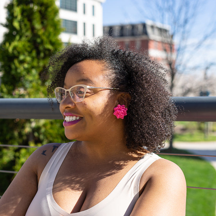 Succulent Earrings (Spring Colors)