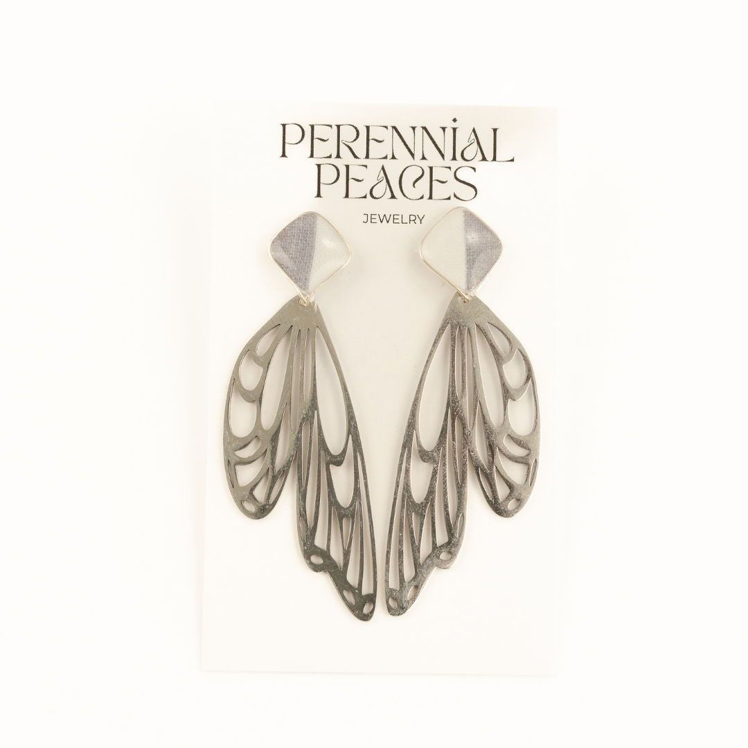 Free To Fly Charm Earrings