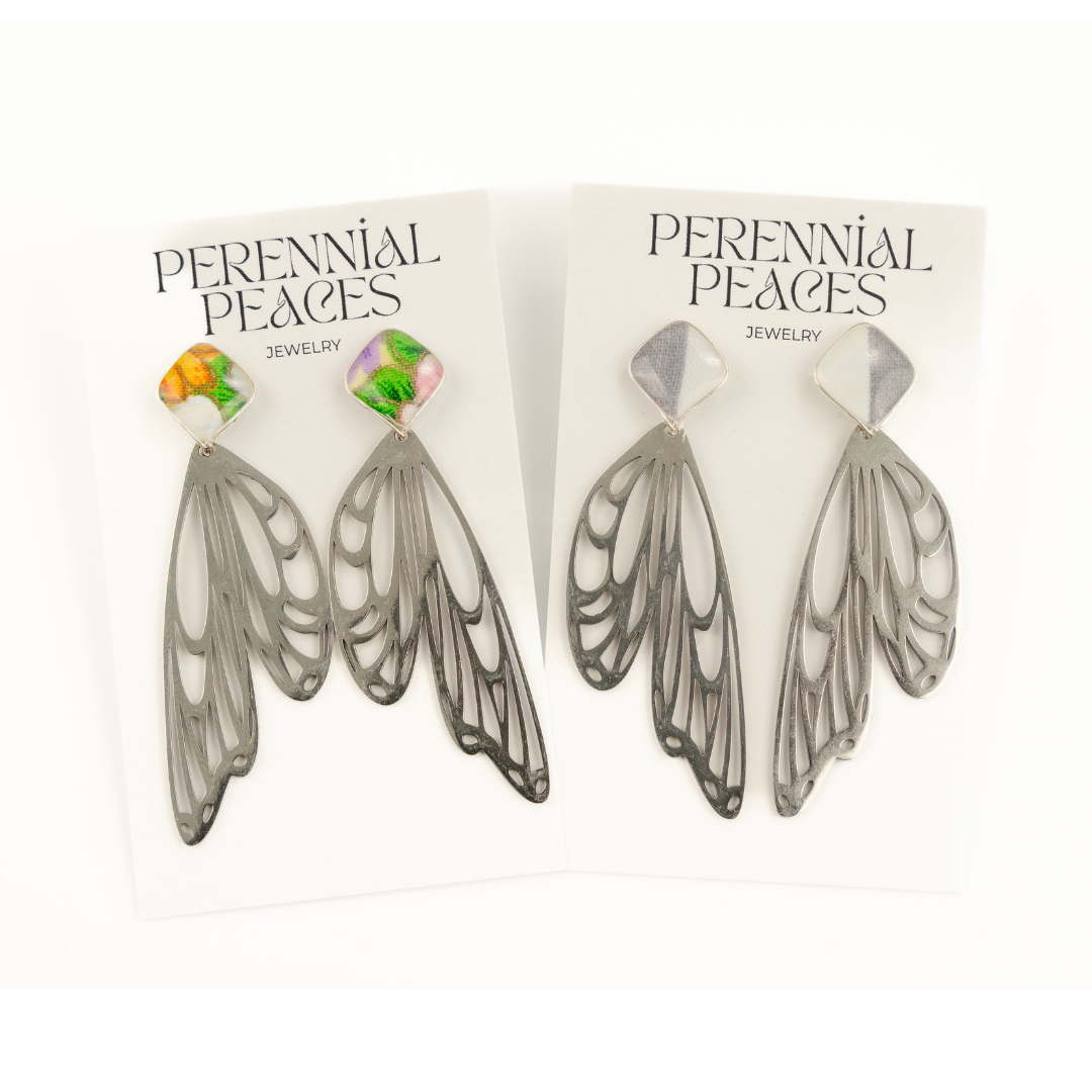 Free To Fly Charm Earrings