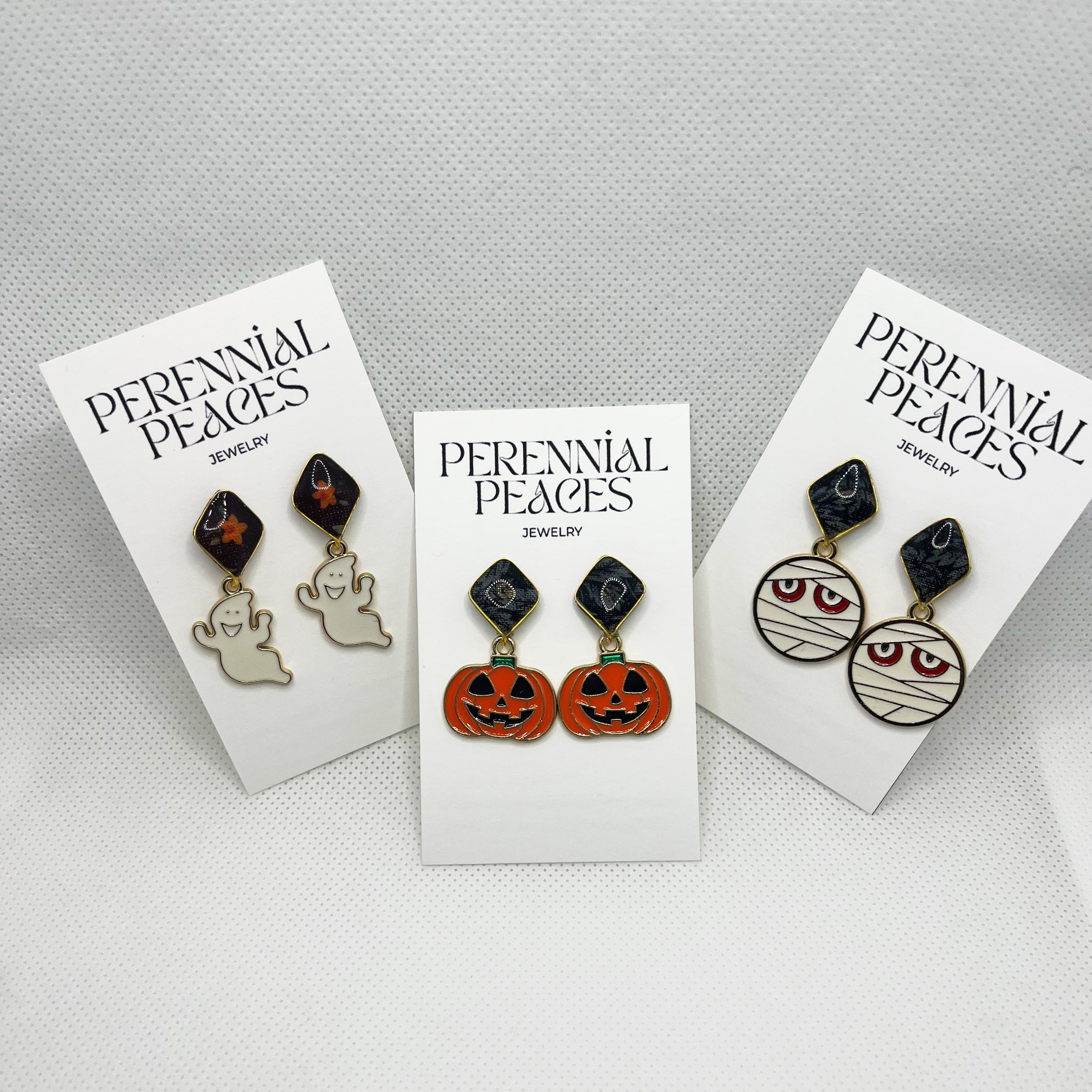 Mystery Halloween Textile Earrings *LIMITED TIME*