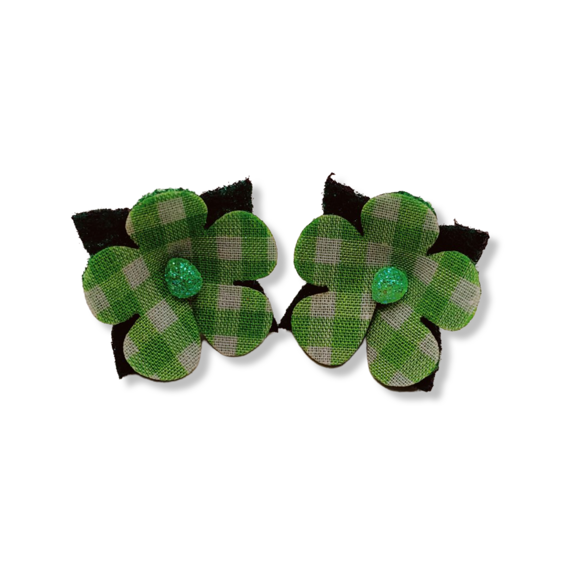 Floret Earrings "Gingham"